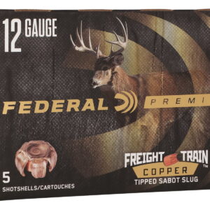 Federal P152FT Premium Freight Train 12Gauge 2.75" SlugShot 5 Per Box/10 Case