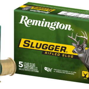 Remington Ammunition 20270 Slugger 12 Gauge 3" 1 oz Rifled Slug Shot 5 Per Box/50 Cs