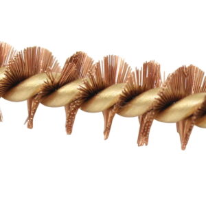 Pro-Shot 65R Bore Brush 6.5mm Rifle #8-32 Thread Bronze Bristles Brass Core