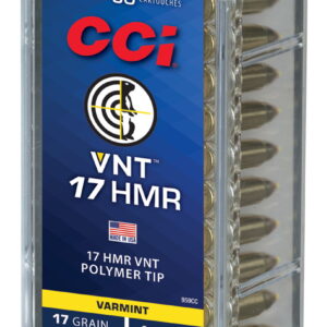 CCI 959CC VNT Rimfire 17HMR 17gr Varmint Tipped 50 Per Box/40 Case