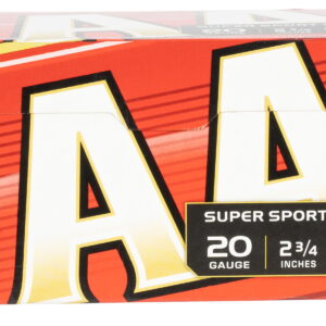 Winchester Ammo AASC207VP AA Sporting Clay 20 Gauge 2.75" 7/8 oz 7.5 Shot 100 Bx/ 2 Case Value Pack