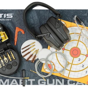 Otis GFNSB1 Shooting Bundle Includes Otis Tactical Cleaning Kit .17 Cal-12 Gauge/Eye Protection/Ear Protection/Cleaning Matt