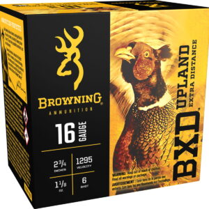 Browning Ammo B193511626 BXD Upland 16Gauge 2.75" 1 1/8oz 6Shot 25 Per Box/10 Case