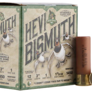HEVI-Shot HS14001 HEVI-Bismuth 12 Gauge 3" 1 3/8 oz Bismuth 1 Shot 25 Per Box/10 Case
