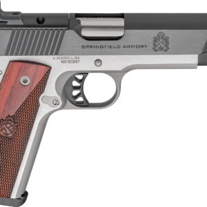 Springfield Armory PX9120LAOS 1911 Ronin 45 ACP 8+1 5" Stainless Steel Barrel Optic Ready Blued Slide Crossed Cannons Checkered Grip