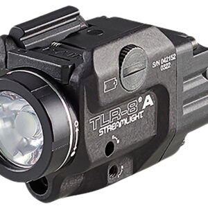 Streamlight 69414 TLR-8 A Gun Light with Red Laser Black Anodized 500 Lumens White LED