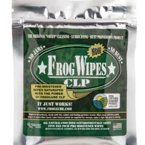 FrogLube 14936 Frog Wipes Ziplock 5 Pack