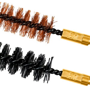 Otis FG350NB Bore Brush Set 50 Cal/12.7mm 8-32 Thread 2" Long Bronze/Nylon Brush 2 Per Pkg