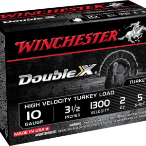 Winchester Ammo STH105 Double X High Velocity Turkey 10 Gauge 3.50" 2 oz 5 Shot 10 Per Box/10 Case