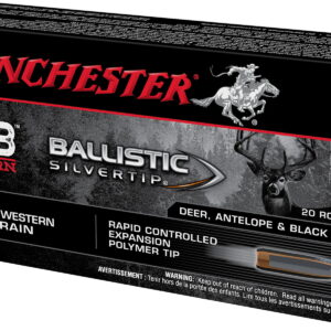 Winchester Ammo SBST68W Ballistic Silvertip 6.8 Western 170 gr Rapid Controlled Expansion Polymer Tip 20 Per Box/10 Case