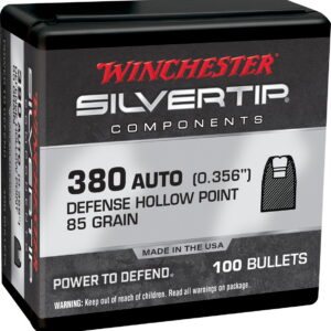 Winchester Ammo WB380ST85X Silvertip 380 ACP 85 gr 100 Per Box/10 Case
