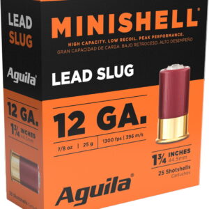 Aguila 1CHB1386 Minishell 12Gauge 1.75" 5/8oz 25 Per Box/10 Case