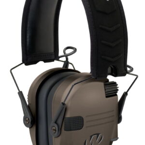 Walker's GWPRSEMFDE Razor Slim Electronic Muff 23 dB Over the Head Flat Dark Earth/Black Polymer
