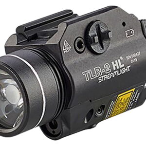 Streamlight 69261 TLR-2 HL Gun Light Black Anodized 1,000 Lumens White LED Red Laser