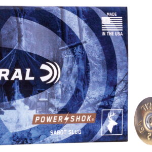 Federal F127SS2 Power-Shok Shotshell 12Gauge 2.75" 1oz SabotSlug Shot 5 Per Box/50 Case