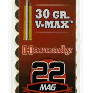 Hornady 83202 Varmint Express 22 WMR 30 gr Hornady V Max 50 Per Box/40 Case