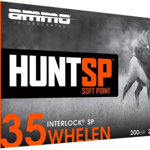 Ammo Inc 35W200SPA20 Hunt 35Whelen 200gr Soft Point 20 Per Box/10 Case