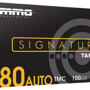Ammo Inc 380100TMCA50 Signature 380ACP 100gr Total Metal Case 50 Per Box/20 Case