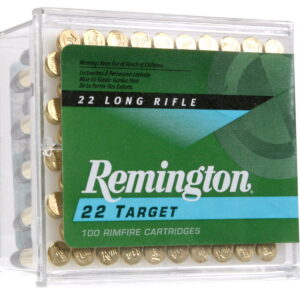 Remington Ammunition 21284 22 Target 22 LR 40 gr Round Nose 100 Per Box/50 Cs