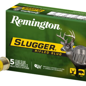 Remington Ammunition 20616 Slugger 20 Gauge 2.75" 7/8 oz Rifled Slug Shot 5 Per Box/50 Cs
