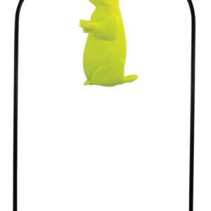 Birchwood Casey 48022 Ground Strike Hanging Prairie Dog Pistol/Rifle Rubber/Metal Yellow Prairie Dog Illustration Impact Enhancement Motion