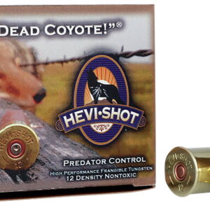 HEVI-Shot HS43035 Dead Coyote 12 Gauge 3.50" 1 5/8 oz Tungsten T Shot 10 Per Box/10 Case
