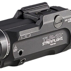 Streamlight 69470 TLR-10 Gun Light with Red Laser Black Anodized 1,000 Lumens White LED