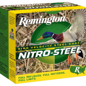 Remington Ammunition 20852 Nitro-Steel High Velocity 12 Gauge 3" 1 3/8 oz T Shot 25 Per Box/10 Cs