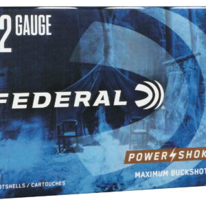 Federal F1271B Power-Shok Max Buck 12Gauge 2.75" 1BuckShot 5 Per Box/50 Case