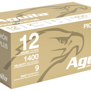 Aguila 1CHB1297 Pichon Plus High Velocity 12Gauge 2.75" 1 1/4oz 9Shot 10 Per Box/25 Case