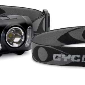 Cyclops CYCHL2102PK Headlamp 210 Lumens White Red/Green/White LED Bulb Black 2 Pack