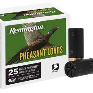 Remington Ammunition 20048 Pheasant 12 Gauge 2.75" 1 1/4 oz 6 Shot 25 Per Box/10 Cs