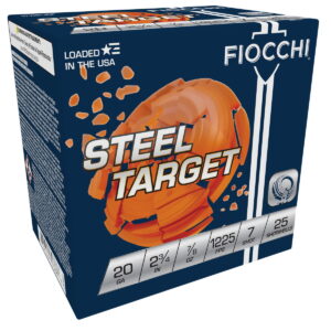 Fiocchi 20SLR7 Steel Target 20Gauge 2.75" 7/8oz 7Shot 25 Per Box/10 Case