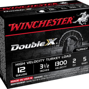 Winchester Ammo STH12355 Double X High Velocity Turkey 12 Gauge 3.50" 2 oz 5 Shot 10 Per Box/10 Case