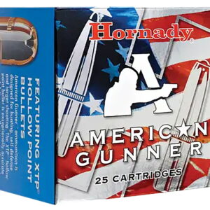 Hornady 90904 American Gunner 45 ACP 185 gr Hornady XTP Hollow Point 20 Per Box/10 Case