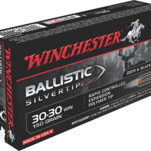 Winchester Ammo SBST3030 Ballistic Silvertip 30-30 Win 150 gr Rapid Controlled Expansion Polymer Tip 20 Per Box/10 Case