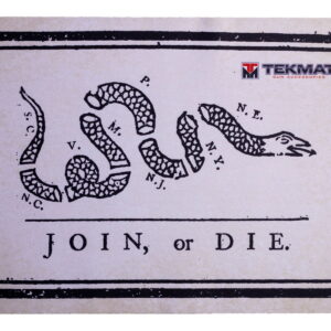 TekMat TEKR17JOIN Join, or Die. Cleaning Mat 11" x 17"
