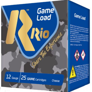 Rio Ammunition SG3275 Game Load Super Game High Velocity 12 Gauge 2.75" 1 1/8 oz 7.5 Shot 25 Per Box/10 Case