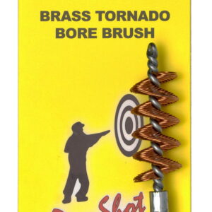 Pro-Shot 45PTO Tornado Bore Brush .45 Cal Pistol #8-32 Thread Brass Spiral Wound Loop