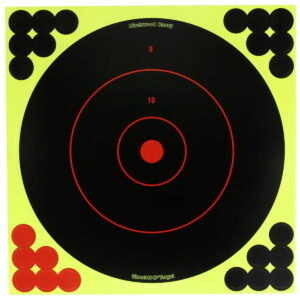 Birchwood Casey TDSNC1212PK Target Dispenser Adhesive Paper 12" Bullseye, Includes Pasters 12 PK
