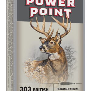 Winchester Ammo X303B1 Power-Point 303 British 180 gr Power Point 20 Per Box/10 Case