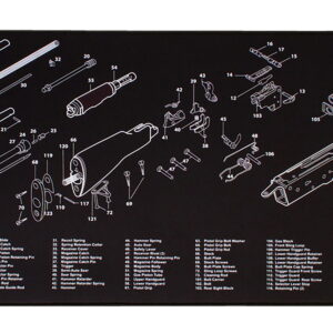 TekMat TEKR36AK47 AK-47 Ultra 44 Cleaning Mat AK-47 Parts Diagram 15" x 44"