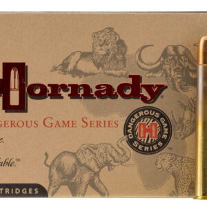 Hornady 8256 Dangerous Game 450 Nitro Express 480 gr Dangerous Game Solid 20 Per Box/6 Case