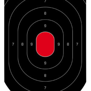 Birchwood Casey 35609 Dirty Bird Oval Paper Target 12" x 18" 50 Per Pkg