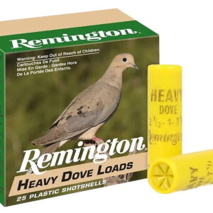 Remington Ammunition 28777 Heavy Dove Loads 20 Gauge 2.75" 1 oz 7.5 Shot 25 Per Box/10 Cs