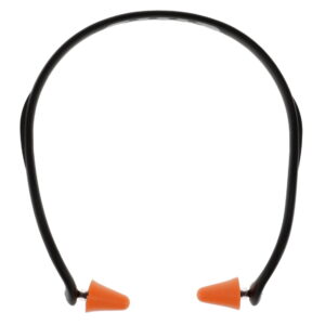 Walker's GWPPLGBND Pro-Tek Ear Plug Band Foam, 25 dB, Behind The Neck Orange/Black Adult
