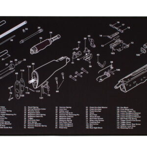 TekMat TEKR44AK47 AK-47 Ultra 44 Cleaning Mat AK-47 Parts Diagram 15" x 44"