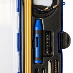 DAC GM22HY GunMaster Hybrid Cleaning Kit 22 Cal Rifle/16 Pieces Black/Blue