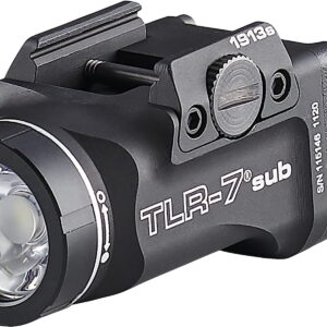 Streamlight 69402 TLR-7 Sub Gun Light Black Anodized 500 Lumens White LED Smith & Wesson M&P M2.0 Subcompact