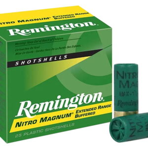 Remington Ammunition 20376 Nitro Magnum 12 Gauge 3" 1 5/8 oz 6 Shot 25 Per Box/10 Cs